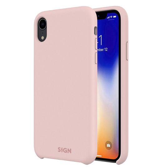 SiGN Liquid Silicone Case for iPhone XS Max - Rosa