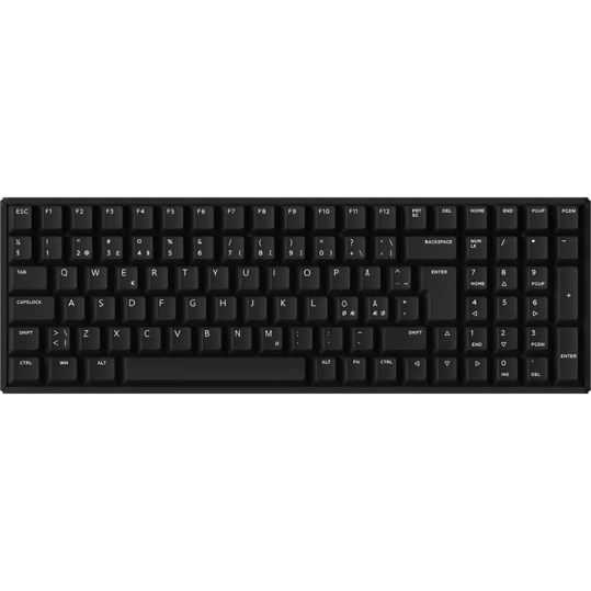 IQUNIX F97 Dark Side TTC Gold Pink Tastatur - Nordisk