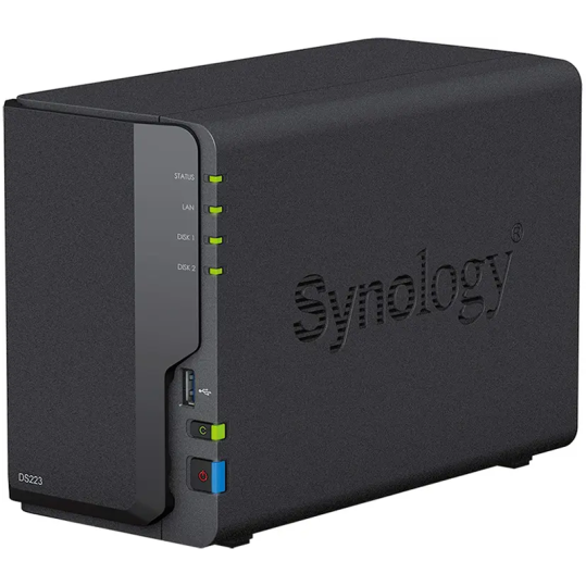 Synology DS223 2-Bay Nas-server