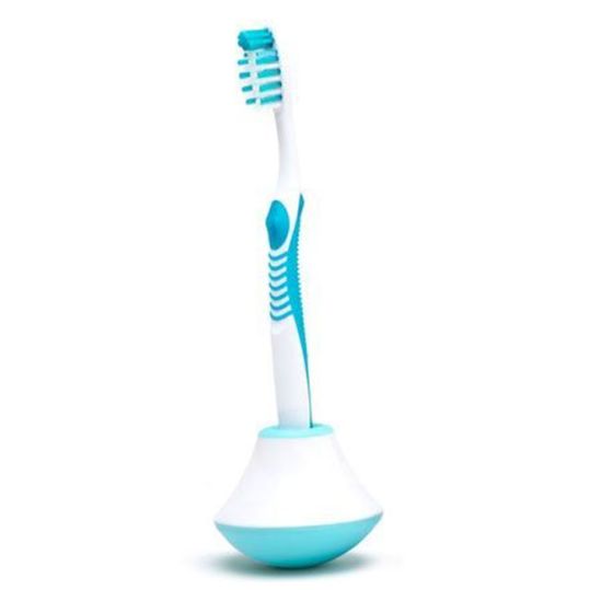 Quirky Bobble Brush tannbørsteholder, Blå